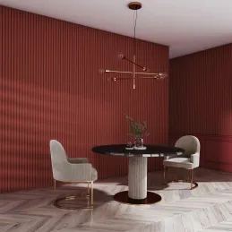 Profil de finition pour lames décoratives INFINITY OLMO / Blanc