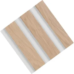 Profilé de finition pour lames décoratives MARTEL / Chêne naturel - blanc