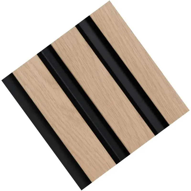 Profil de finition pour lames décoratives MARTEL / Chêne naturel – noir