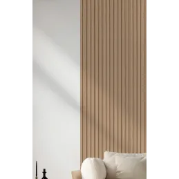 Profilé décoratif à lattes MARTEL / Chêne naturel