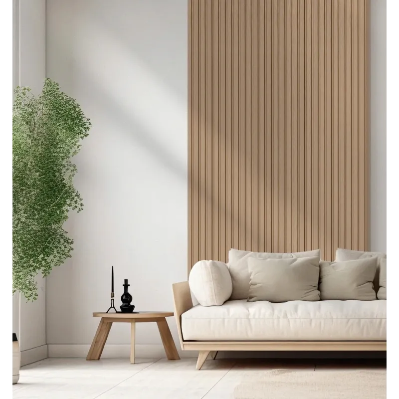 Profilé décoratif à lattes MARTEL / Chêne naturel