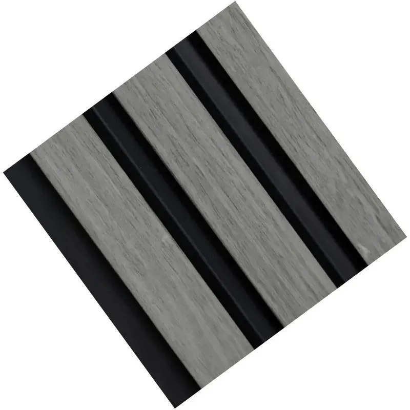 Profil de finition pour lames décoratives MARTEL / Chêne gris – noir