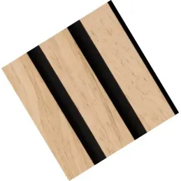 Panneau acoustique à lames COLETTE / Chêne naturel