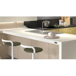 Prise électrique avec chargeur USB Square A+C / Noir mat