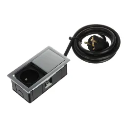 Prise électrique VersaHit Mono 1 x 230 V FRENCH / Inox