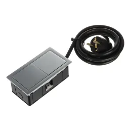 Prise électrique VersaHit Mono 1 x 230 V FRENCH / Inox