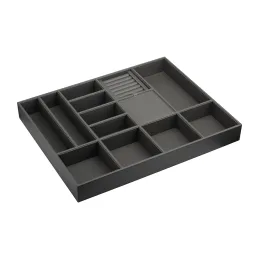Organisateur de bijoux pour tiroir de garde-robe ELEGANTO / Anthracite