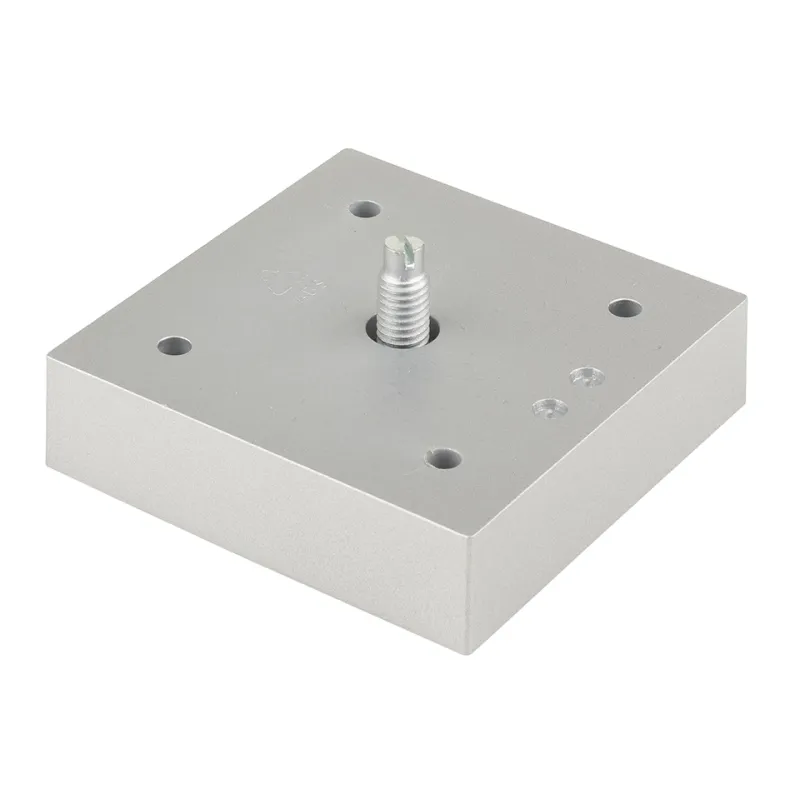 Pied en plastique 75x75 mm / Gris