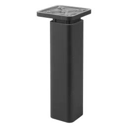 Pied en plastique PLASTICI / Noir mat
