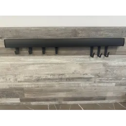 Ensemble d’étagères suspendues OXXO V 600 mm / Anthracite