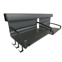 Ensemble d’étagères suspendues OXXO IV 600 mm / Anthracite