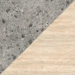 Crédence pour plan de travail EGGER Terrazzo Triestino Gris / F021