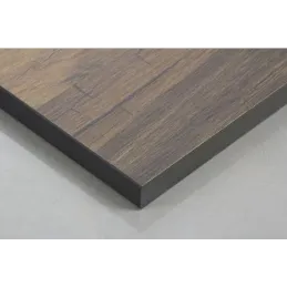 Plan de travail compact Chêne Hunton Foncé (Noyau noir) / H2033/ST10