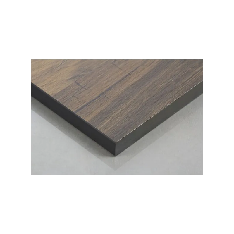 Plan de travail compact Chêne Hunton Foncé (Noyau noir) / H2033/ST10