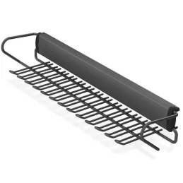 Porte-cravates coulissant 500 mm avec amortissement / Anthracite