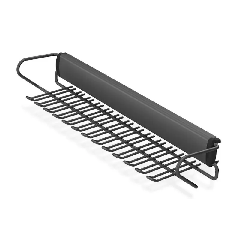 Porte-cravates coulissant 500 mm avec amortissement / Anthracite