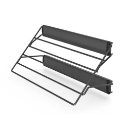 Porte-pantalons coulissant avec amortisseur / Anthracite