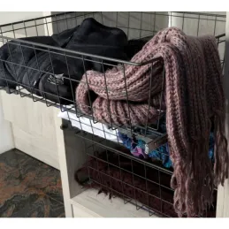 Panier coulissant avec amortisseur LIVERO / Anthracite