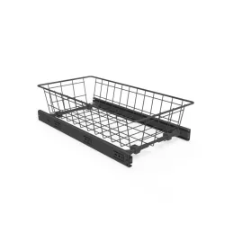 Panier coulissant avec amortisseur LIVERO / Anthracite