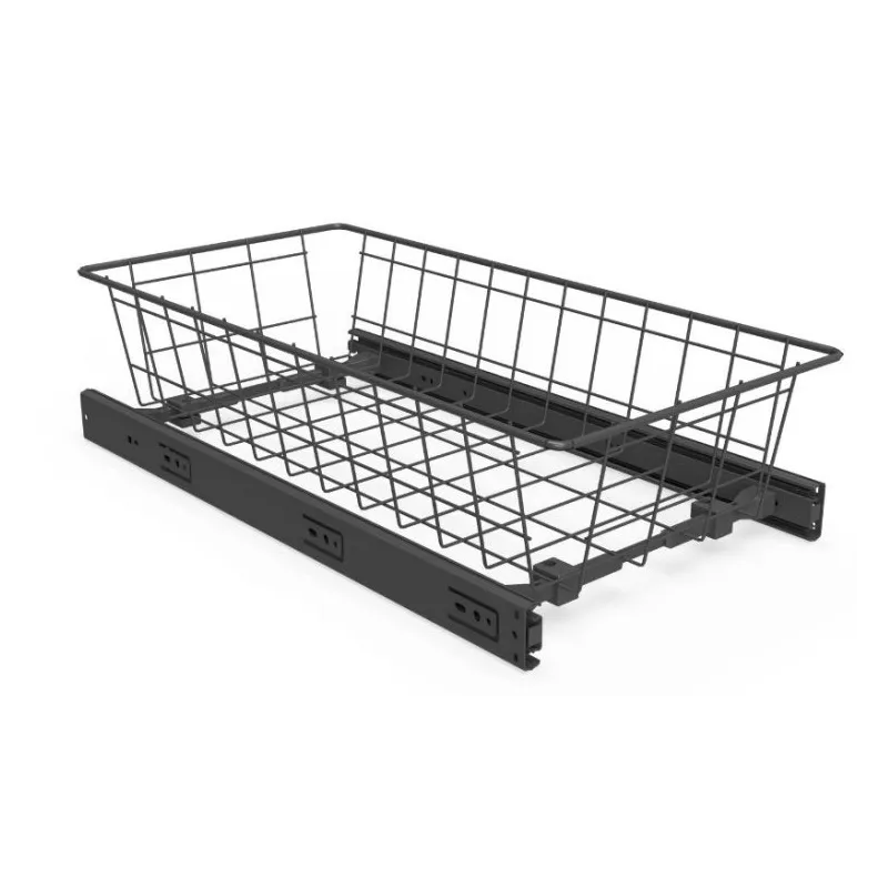 Panier coulissant avec amortisseur LIVERO / Anthracite