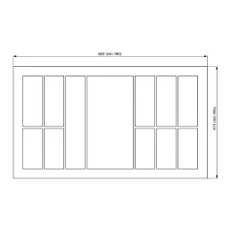 Buffet BOSCO softTouch / Blanc