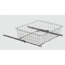 Panier coulissant pour armoire EKONOM / Argent