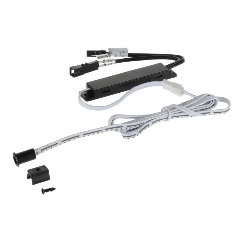 Capteur de porte encastrable ou à montage en surface 12/24 V, 60 W / Noir