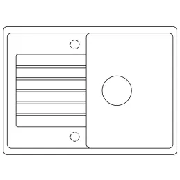 Évier en granit Blanco ZIA 45 S Compact / Anthracite