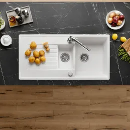 Évier en grès Blanco ZIA 6 S / Anthracite