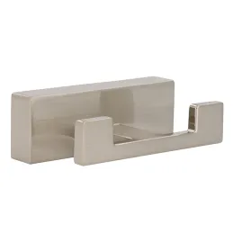 Patère DELTA DUO / Nickel brossé