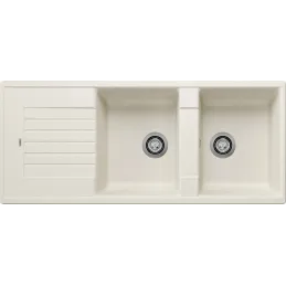 Évier en grès Blanco ZIA 8 S / Blanc mat