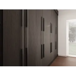 Poignée de meuble HANNA / Noir mat