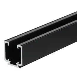 Rail supérieur pour système coulissant AZARO / Noir mat