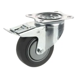 Roue de meuble TENTE ALPHA 3477 100 mm / avec frein
