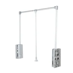 Porte-manteau rabattable EKONOMA / Argent