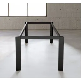 Structure de table PASSADENA sur mesure / Acier inoxydable