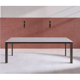 Structure de table PASSADENA sur mesure / Acier inoxydable