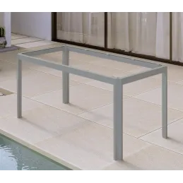 Structure de table ALTOONA sur mesure / Acier inoxydable