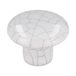 Bouton en céramique SAWA / Porcelaine craquelée