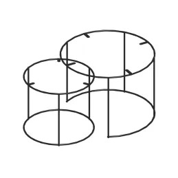 Piètement de table de conférence BELLUGIO MAXI / Noir