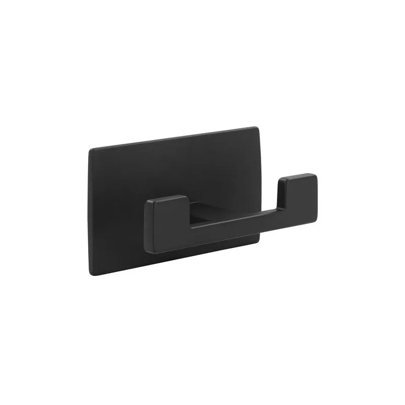 Patère adhésive MODIO / Noir mat