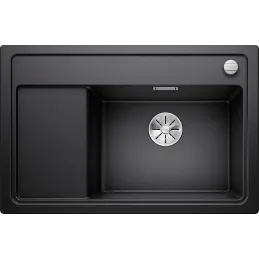 Évier en grès Blanco ZENAR XL 6 S Compact avec commande excentrée / Anthracite