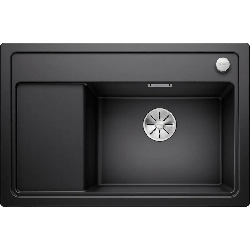 Évier en grès Blanco ZENAR XL 6 S Compact avec commande excentrée / Anthracite