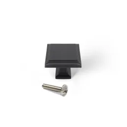 Bouton de meuble TANGER / Noir mat