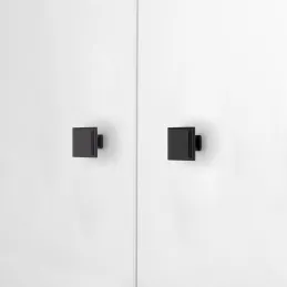 Bouton de meuble TANGER / Noir mat