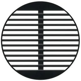Grille d’aération pour radiateur 100 mm / Noire