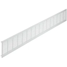 Grille d’aération pour radiateur 100 mm / Blanche