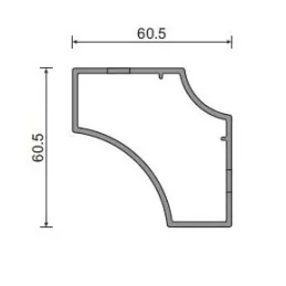 Structure de table ALTOONA sur mesure / Blanc