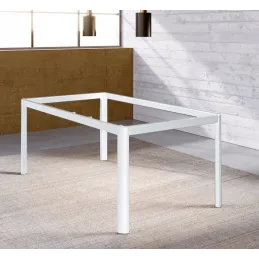 Structure de table SALEMO sur mesure / Blanche