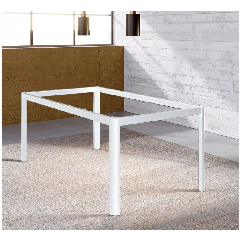 Structure de table SALEMO sur mesure / Blanche